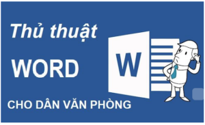 Các thủ thuật trong Word