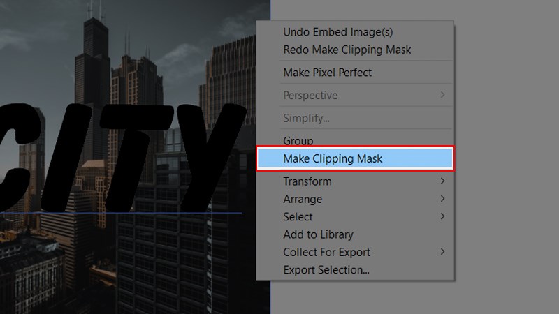 Cách sử dụng Clipping Mask