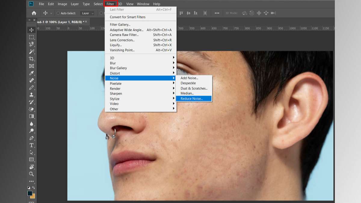 Cách làm mịn da trong photoshop