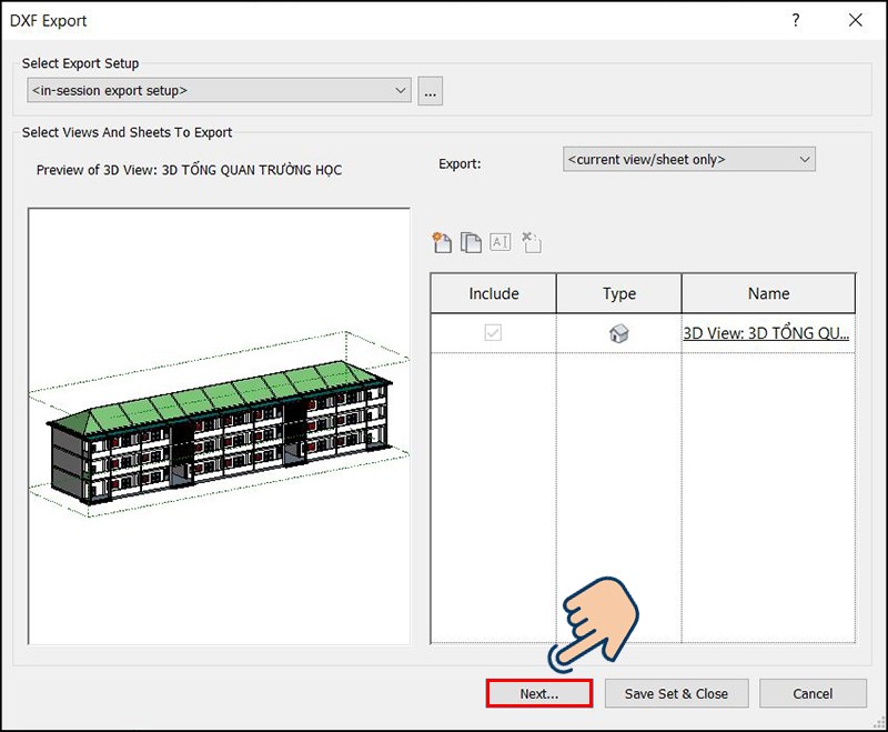 Cách xuất file Revit sang Sketchup không bị lỗi