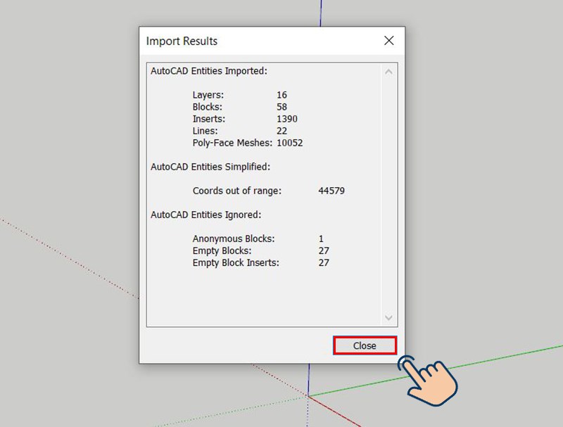 Cách xuất file Revit sang Sketchup không bị lỗi