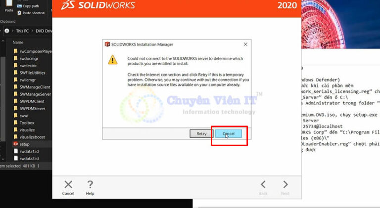 Tải Và Cài Đặt Solidworks 2021