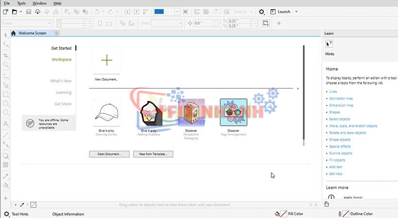 Tải và cài đặt Core IDraw 2022