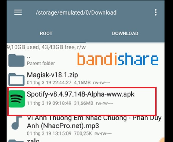 cài đặt Spotify APK Mở Khóa Premium