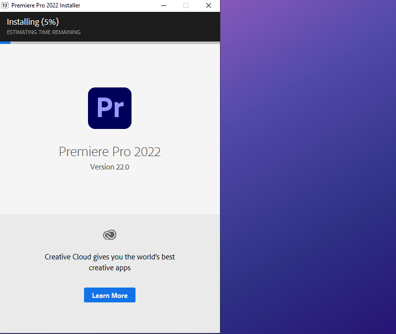 Adobe Premiere 2022