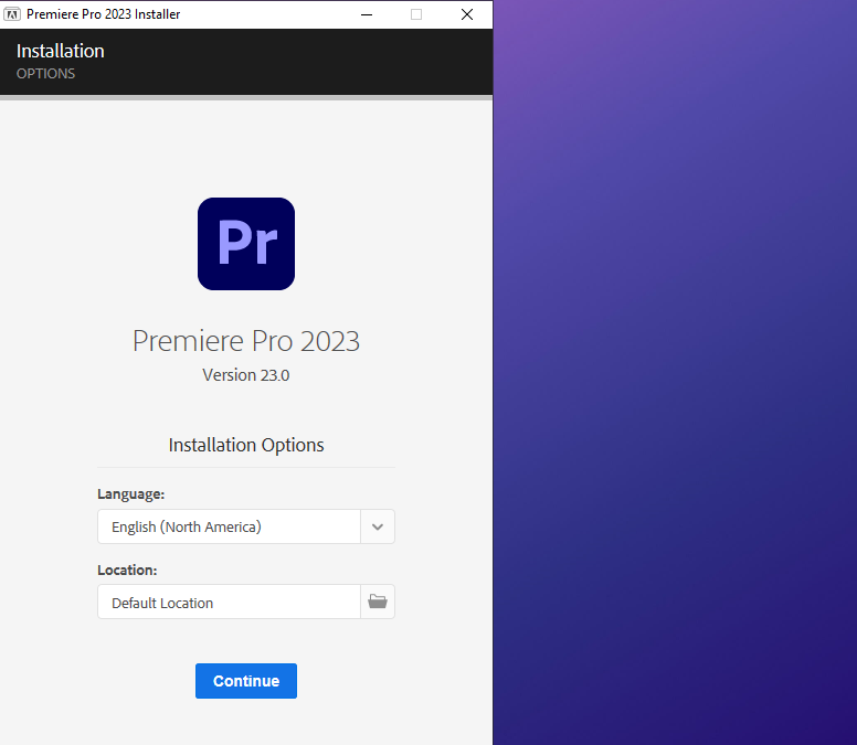 Adobe Premiere 2023