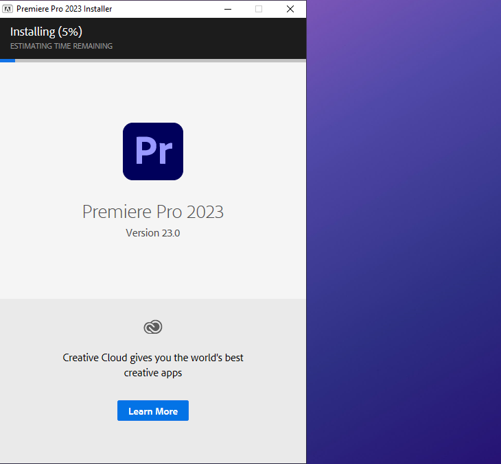 Adobe Premiere 2023