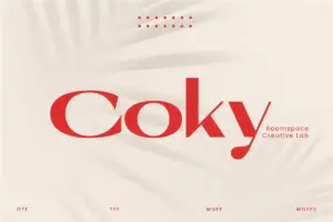 Font Coky