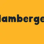 font Hamberger