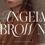 font Angela Brown