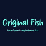 Font Original Fish